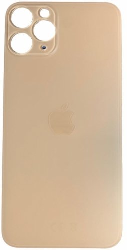 iPhone 11 Pro Max Aizmugurejais stikla panelis (Zelta)