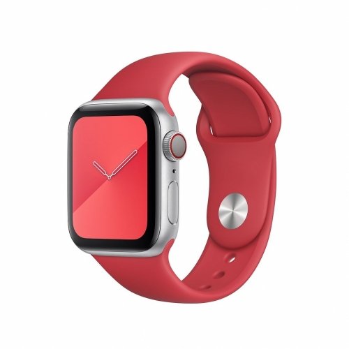 Apple Watch 38/ 40mm Sport Band Siksniņa (Sarkana)