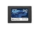 SSD|PATRIOT|Burst Elite|240GB|SATA 3.0|3D NAND|Write speed 320 MBytes/sec|Read speed 450 MBytes/sec|2,5&quot;|TBW 100 TB|PBE240GS25SSDR
