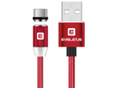 Evelatus Data cable LTM02 3 in 1 Magnetic (Lightining, Type C, Micro USB) Universal Red