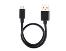 Evelatus Charging cable Micro USB 30CM Blister Universal Black