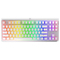 Endorfy Thock TKL mehāniskā klaviatūra ar RGB Pudding Edition (US, Kailh BLUE switch)