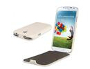 Samsung i9500/i9505 Galaxy S4 IV Premium Leather Flip Window Hama case cover white maks