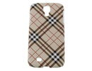 Samsung i9500/i9505 Galaxy S4 IV Burberry Style Fashion Yellow Back Case Cover maks 