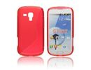 Samsung Galaxy Trend/Duos/Plus S7560/S7562/S7580 Silicone Soft Back Case Bumper Red maks
