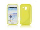 Samsung Galaxy Trend/Duos/Plus S7560/S7562/S7580 Silicone Soft Back Case Bumper Yellow maks
