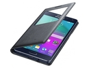 Samsung Galaxy A5 A500 Original S View Wallet Flip Case Cover EF-CA500BWEGRU Gray Grey Black maks EF-CA500