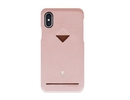 Vixfox Card Slot Back Shell for Iphone X/XS pink