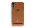 Vixfox Card Slot Back Shell for Iphone XSMAX caramel brown