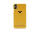 Vixfox Card Slot Back Shell for Iphone XR mustard yellow