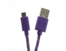 Sbox USB-&gt;Micro USB 1M USB-1031U purple