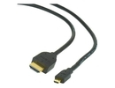 Gembird CABLE HDMI-MICRO HDMI 3M V.2.0/BLK CC-HDMID-10