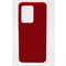 Evelatus Galaxy S20 Ultra Premium Soft Touch Silicone Case Samsung Red