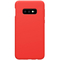 Evelatus Galaxy S10e Nano Silicone Case Soft Touch TPU Samsung Red