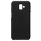 Evelatus Samsung J6 Plus Silicone Case Samsung Black
