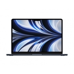 Apple MacBook Air Midnight, 13.6 ", IPS, 2560 x 1664, M2, 8 GB, SSD 256 GB, M2 8-core GPU, Without ODD, macOS, 802.11ax, Bluetooth version 5.0, Keyboard language English, Keyboard backlit, Warranty 12 month(s), Battery warranty 12 month(s), Liquid Retina display