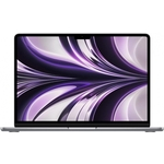 Apple MacBook Air Space Grey, 13.6 ", IPS, 2560 x 1664, M2, 8 GB, SSD 512 GB, M2 10-core GPU, Without ODD, macOS, 802.11ax, Bluetooth version 5.0, Keyboard language Russian, Keyboard backlit, Warranty 12 month(s), Battery warranty 12 month(s), Liquid Retina display