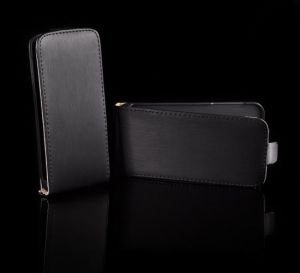 Samsung i9100/i9105 Galaxy S2/S2 Plus PU Leather Flip Case Cover Black maks