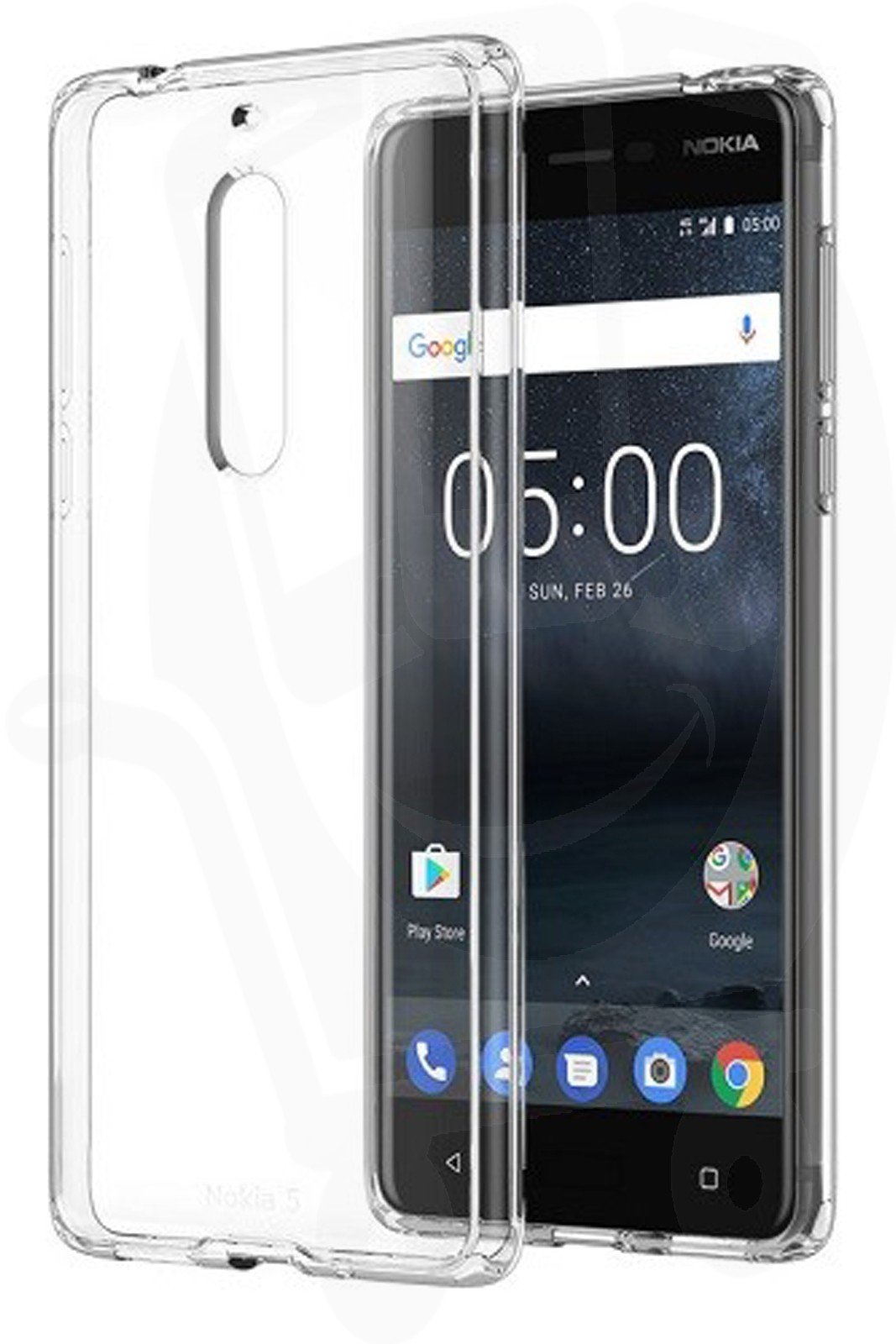 Nokia 5 CC-704 Original Hybrid Crystal Case Cover maks