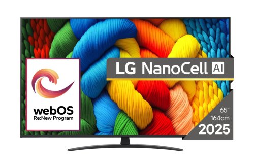 LG 65NANO81A3A 65inch 4K NanoCell TV