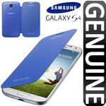 Samsung Galaxy i9500i9505 S4 IV Flip Case Book Cover EF-FI950BCEGWW light blue maks