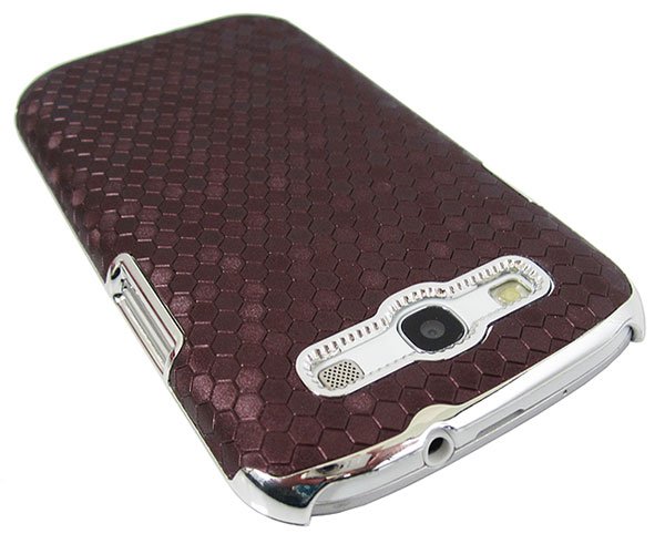 Samsung i9300 Galaxy S3 III brown back case cover bumper maks