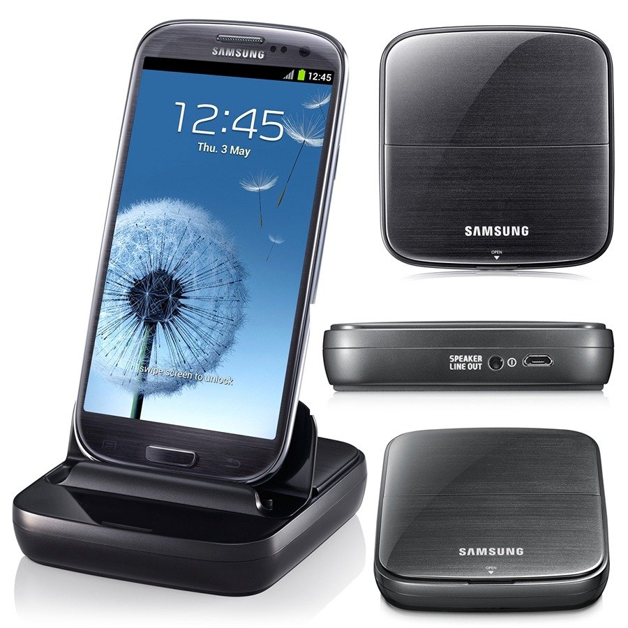 Samsung EDD-D200BEGSTD Original Desktop Dock Charger i9300/i9505/N7100/i9195/i9105 S3/S4/Mini/S2 Plus lādētājs
