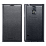 Samsung Galaxy S5 i9600 G900 Original Flip Wallet Case Cover Black EF-WG900BBEGWW maks