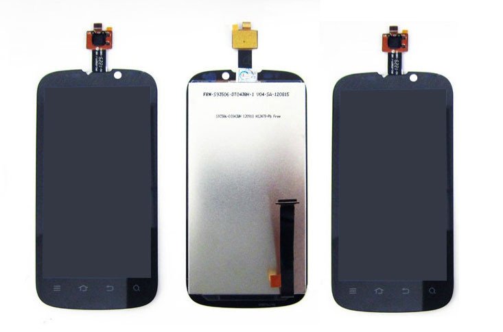 ZTE Grand X V970M Grand X Mimosa Dual SIM Touchs Screen LCD Display Original displejs ekrāns