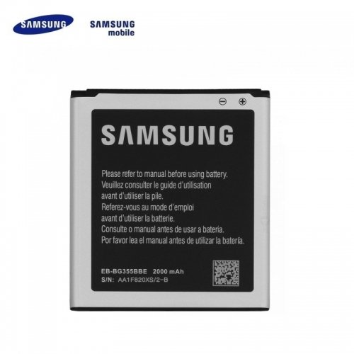 Samsung EB-BG355BBE Ori&Auml;&pound;in&Auml;?ls Akumulators G355 Galaxy Core 2 Li-Ion 2000mAh (OEM)