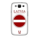 Samsung i9300 Galaxy S3 III back case LATVIA vāciņš maks  