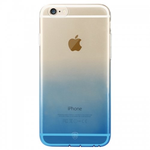 Baseus iPhone 6+/6s+ Gradienta Plastmasas Vāciņ&scaron; (Zils)