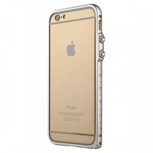 iPhone 6+/6s+ Baseus Eternal Series Bamperis (Sudrabs)