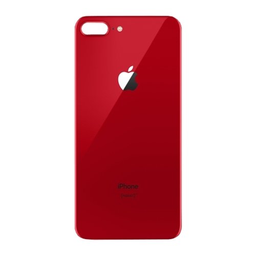 iPhone 8 Plus Aizmugur&Auml;&ldquo;jais stikla panelis (Sarkans)
