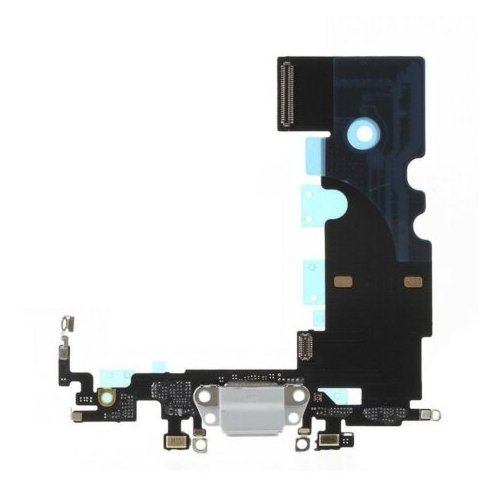 iPhone 8 Lādē&scaron;anas ports Kopija(Balts)