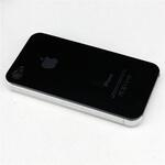 Apple iPhone 4/4S back case cover black maks korpuss