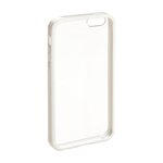 Apple iPhone 4/4S Clear Hard Coating Cover Back Case Bumper clear white maks
