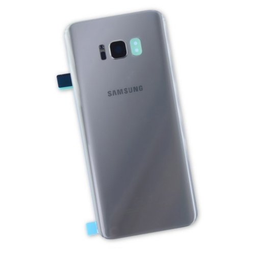 Galaxy S8 Aizmugur&Auml;&ldquo;jais stikla panelis (Arctic Silver)