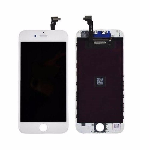 Apple iPhone 6 Plus ekrāns ar nomaiņu display touch screen displejs stikls white balts