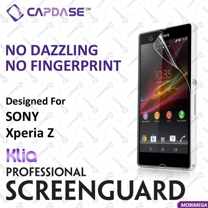 Sony (Ericsson)XPERIA Z C6603/C6602 Professional Screen Protector Guard case cover ekrāna aizsargplēve maks 