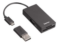 Hama USB 2.0 OTG Hub/Card Reader