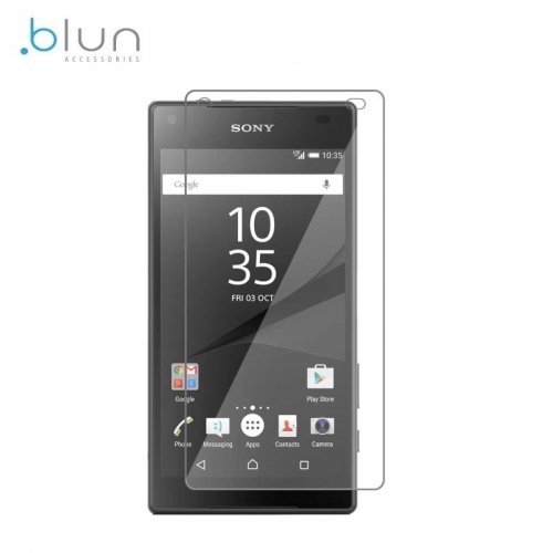 Blun Extreeme Shock 0.33mm / 2.5D Aizsargplēve-stiklss Sony Xperia Z5 Mini/Compact (EU Blister)