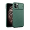 iPhone 12 Mini Silikona Macins ar kameras aizsargu (Zaļ&scaron;)