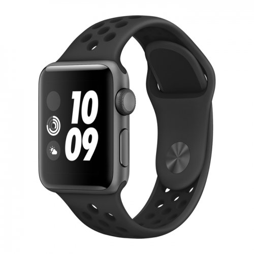 Apple Watch 42/ 44mm Sport Band Perfor&Auml;&ldquo;ta Siksni&Aring;&dagger;a (Melna)