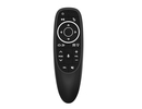 CP G10s Pro Universāla Smart TV Air Mouse - Bezvadu / IR Pults Balss Asistents &amp; Giroskops un LED Melna