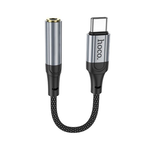 Adapters and other accessories HOCO adapter AUX 3.5"Jack female to Type C male 0.12m black