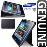 Samsung N8000/N8010 Galaxy Note 10.1 Diary Book cover ultra thin case black grey anthrazit maks original (EFC-1G2NGECSTD)