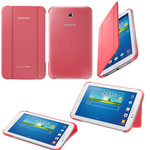 Samsung Galaxy Tab 3 T210/T211 7.0 Genuine Book Cover Case Pink maks EF-BT210BPEGWW 	