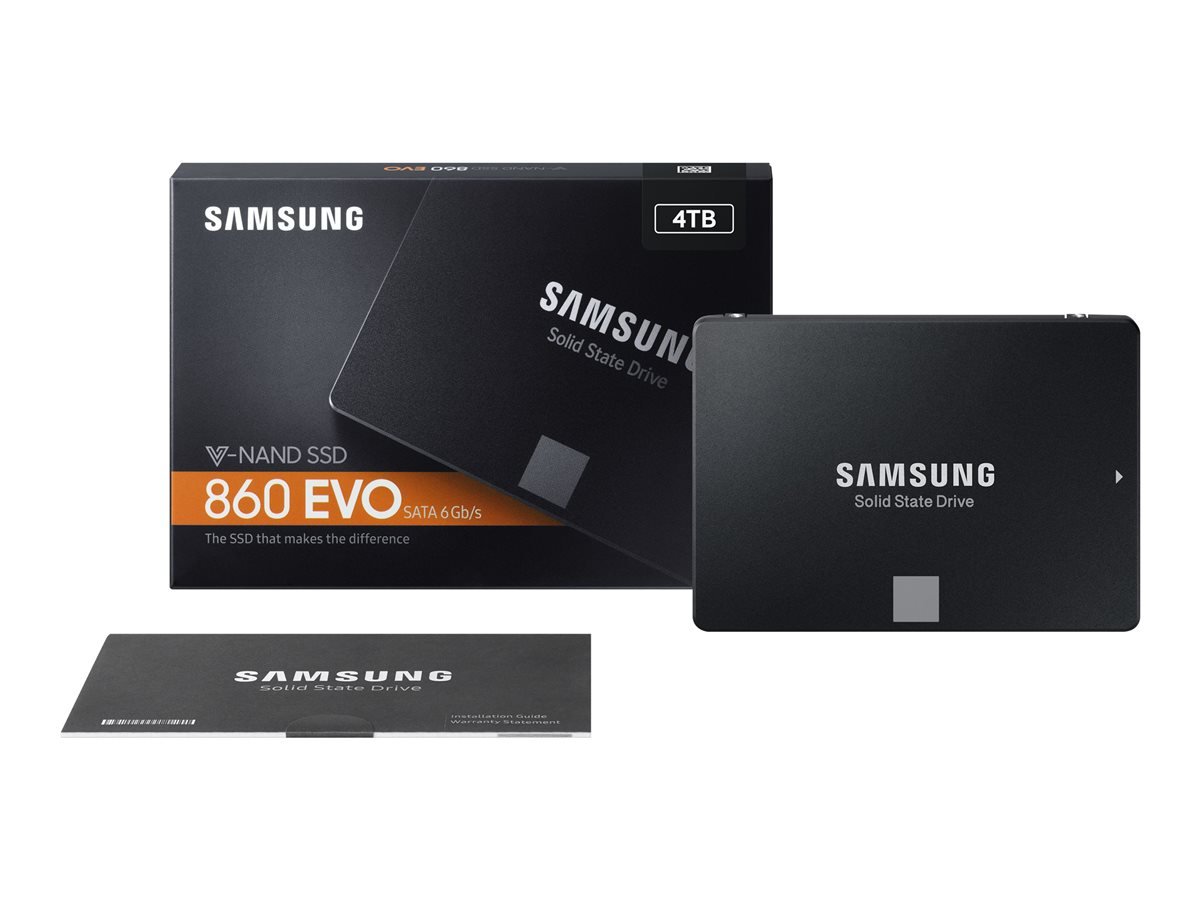 Samsung SSD 860 EVO 4TB 2.5inch MZ-76E4T0B/EU