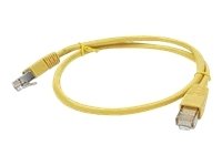 Gembird PATCH CABLE CAT5E UTP 1M/YELLOW PP12-1M/Y